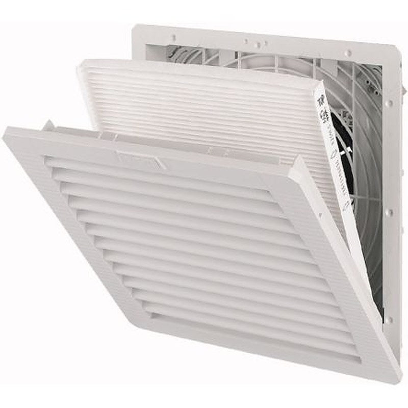 Eaton xEffect E-FAN Series Filter Fan, 230V ac, 240 V ac, AC, 265 m³/h Filtered, 265 m³/h Unimpeded, IP55, 252 mm, 252