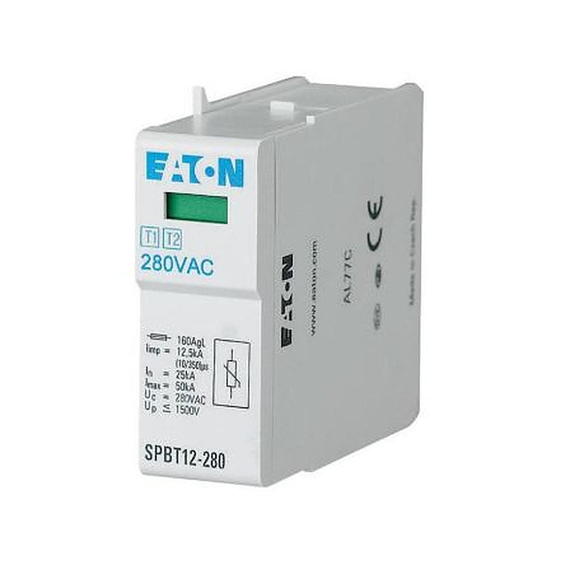 Eaton, xPole Surge Protector 280V Maximum Voltage Rating 12.5 kA Maximum Surge Current Surge Arrester