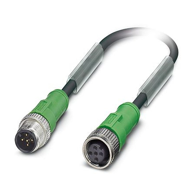 Phoenix Contact Male 5 way Straight to Female 5 way Straight Sensor Actuator Cable, 600 mm