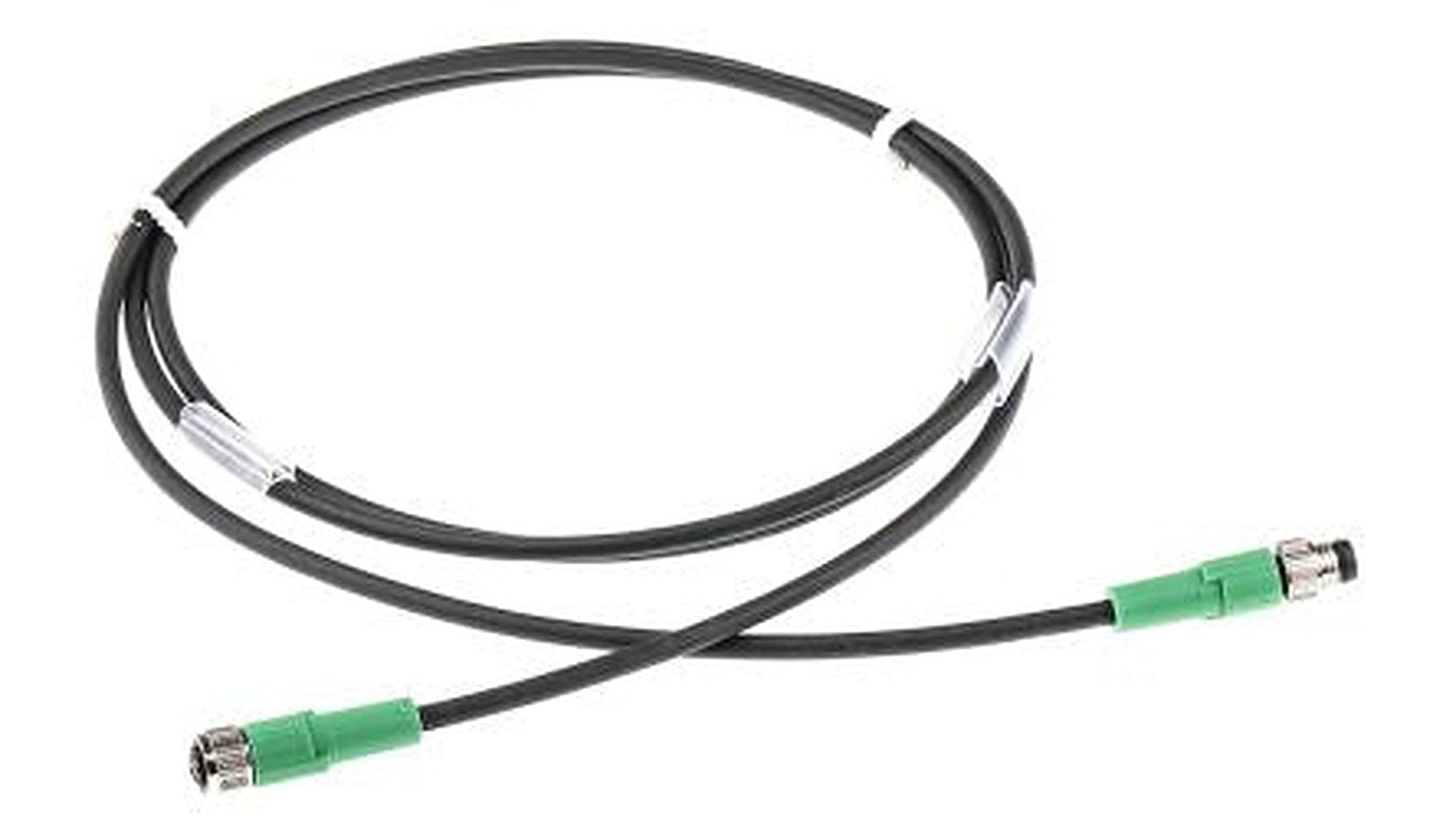 Phoenix Contact Male 4 way M8 to Female 4 way M8 Sensor Actuator Cable, 1.5 m