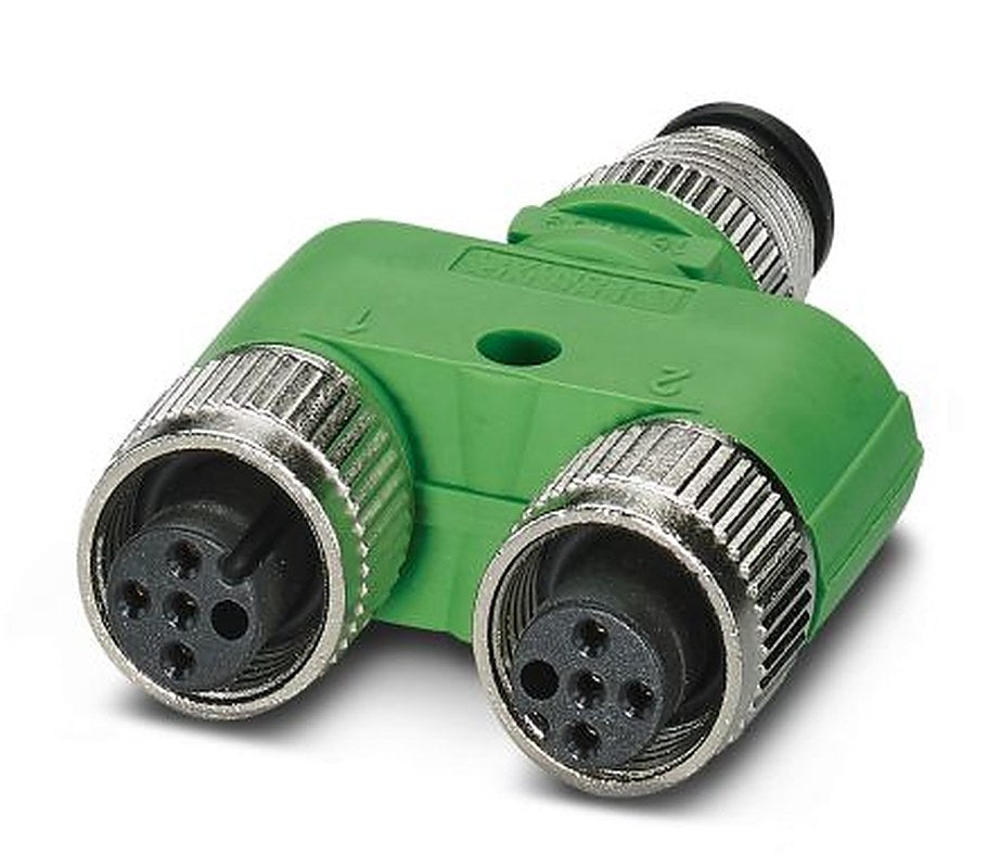 Phoenix Contact Y Circular Connector Adapter 4 M12 4 M12 Female