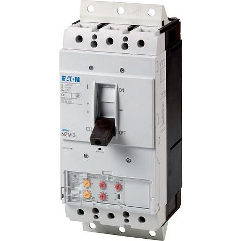 Eaton, NZM, NZM Molded Case Circuit Breaker 3-Pole 250A, Breaking Capacity 50 kA, Plug-in