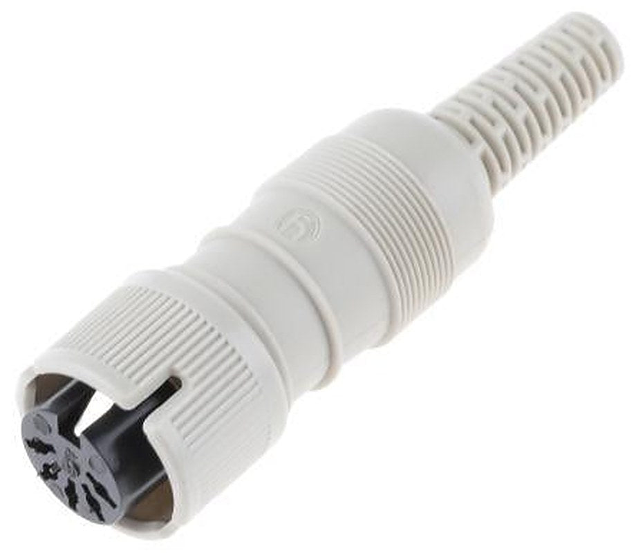 Hirschmann, 5100 5 Pole Straight DIN Socket, DIN 41524 IP30, Screw Lock, Cable