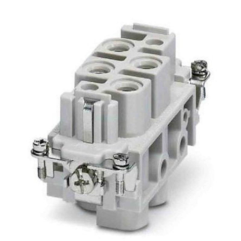 Phoenix Contact Heavy Duty Power Connector Module, 80A, HC-K 4/2 Series Female, 6 Contacts