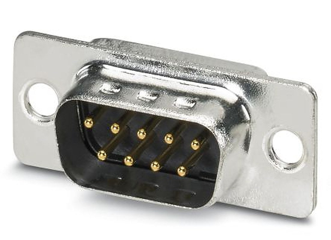 Phoenix Contact VS-09-ST-DSUB-EG 9 Way Straight Panel Mount D-Sub Connector