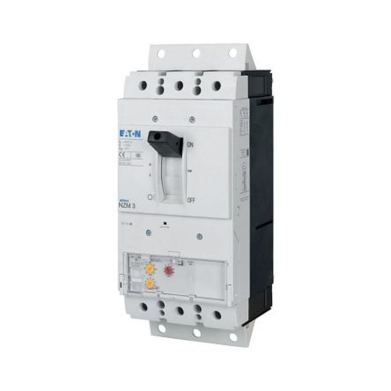 Eaton, NZM, NZM Molded Case Circuit Breaker 3-Pole 220A, Breaking Capacity 150 kA, Plug-in