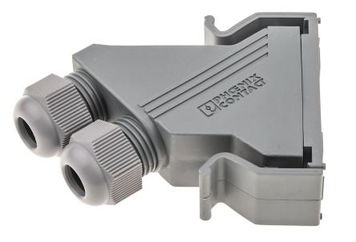 Phoenix Contact VS-15SET-STD Series Polyamide 45° D-Sub Backshell, 15 Way