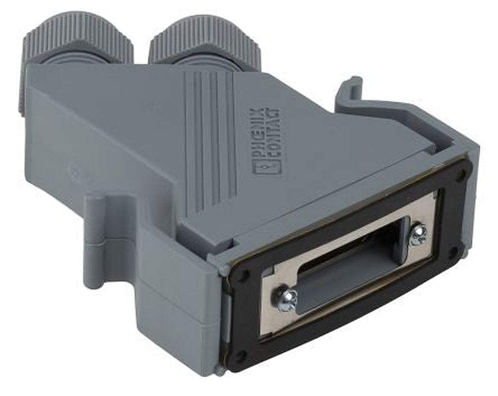 Phoenix Contact VS-15-SET-EMV Series Polyamide 45° D-Sub Backshell, 15 Way