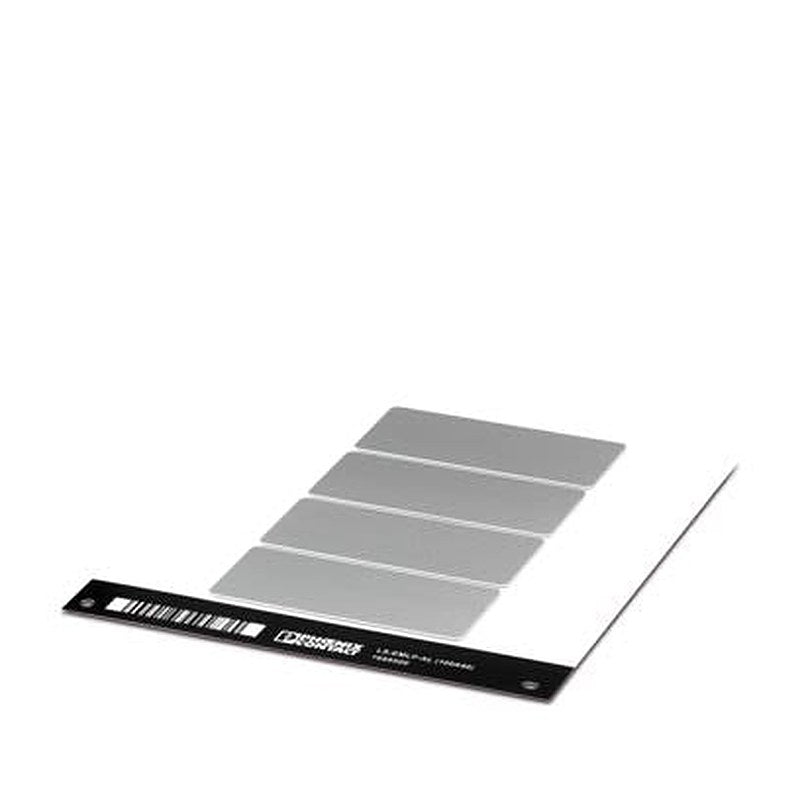Phoenix Contact Panel Marking, 40 mm Length, 40 mm Height 1689500 Silver