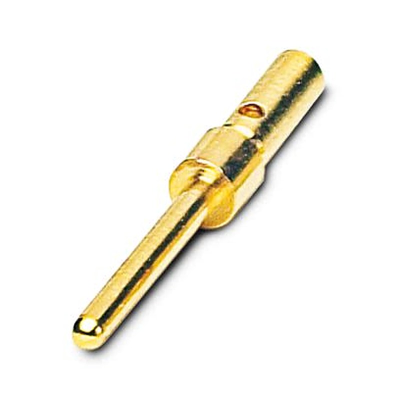 Phoenix Contact Male Crimp Crimp Contact, Contact Size 1 mm, Wire Size 20AWG, 24 AWG