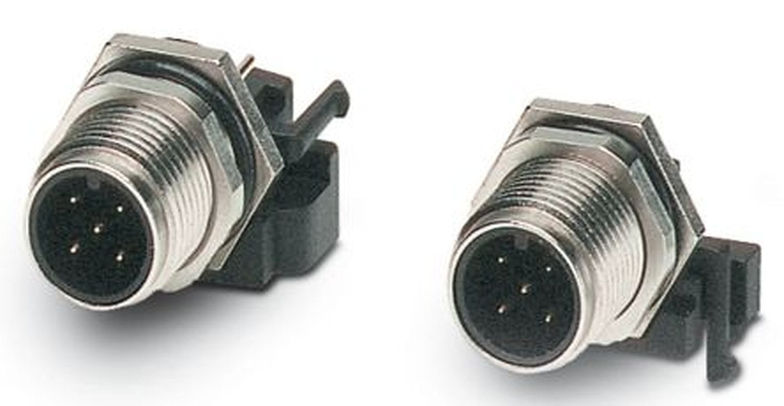 Phoenix Contact Circular Connector, 5 Contacts, Rear, M12 Connector, Plug, IP67, SACC Series