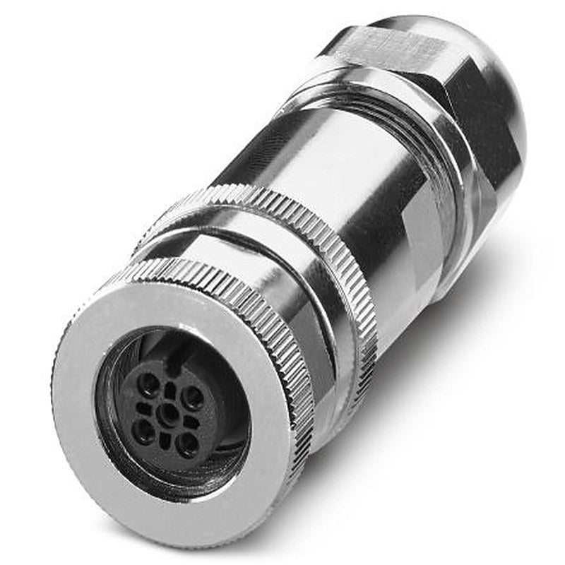 Phoenix Contact Circular Connector, 4 Contacts, Cable, M12 Connector, Plug, Female, IP67, SACC Series