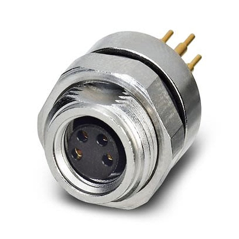 Phoenix Contact Circular Connector, 4 Contacts, Plug-in, M12 Connector, Socket, Female, IP65, IP67