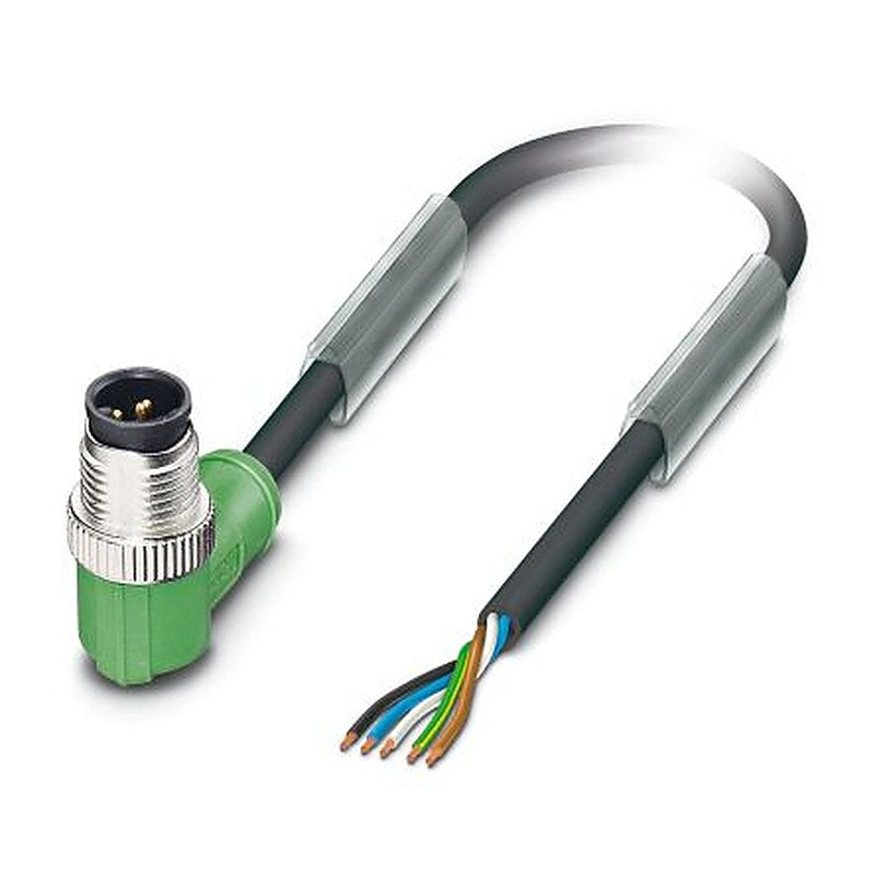 Phoenix Contact Male 5 way Right Angle to Sensor Actuator Cable, 10 m
