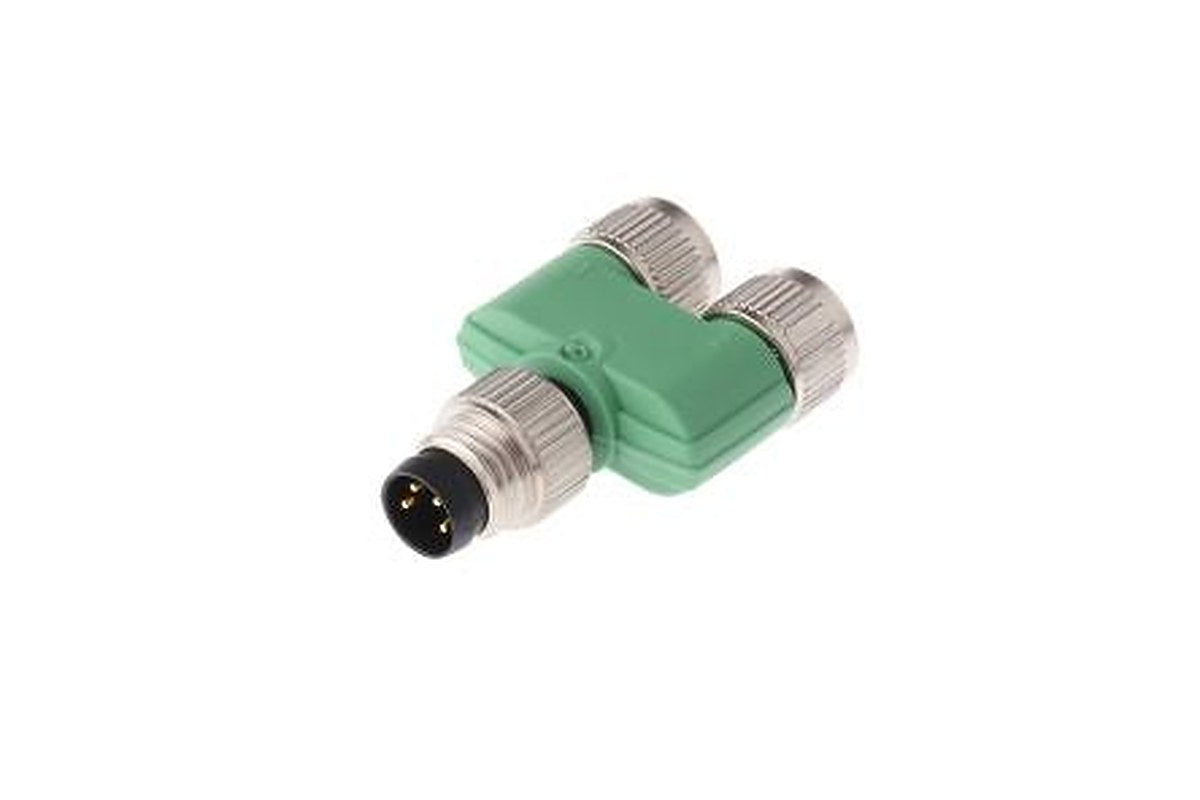Phoenix Contact Straight Circular Connector Adapter 4 M8 Male 6 M8 Female