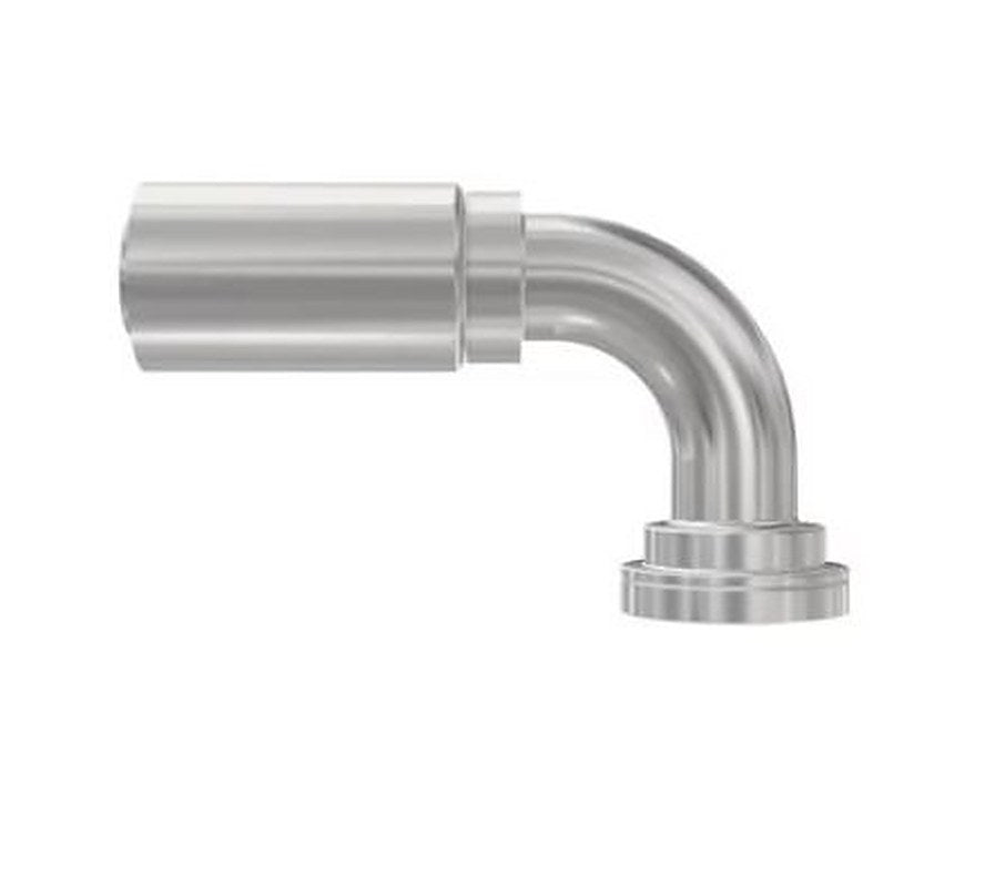 Parker, 16N77-20-20 Steel Hydraulic Fitting 1-1/4 in, 90 ° 1.25in
