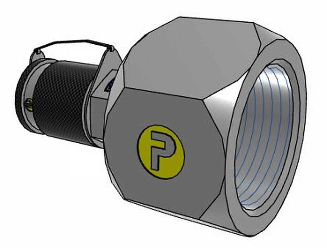Parker 16TTP4XS Hydraulic Fitting Male, Steel, 11 in Hose ID