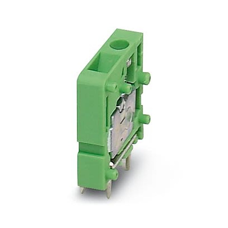 Phoenix Contact PCB Terminal Block, 1-Contact, 5 mm Pitch, Wave Soldering Mount, 1 Row