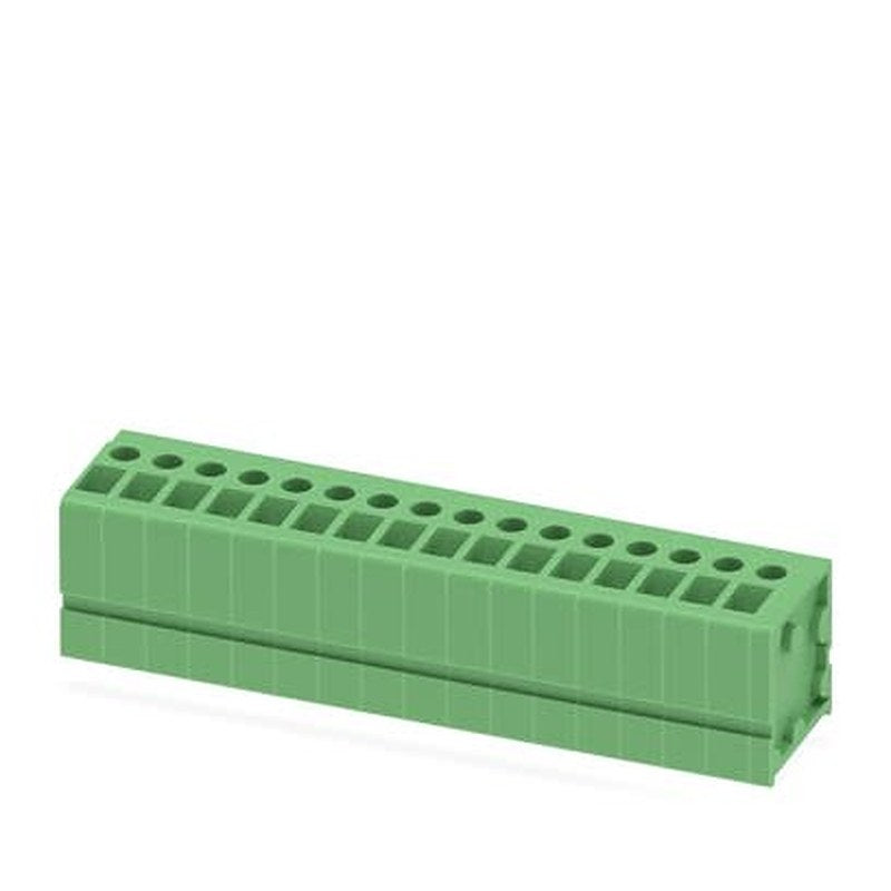 Phoenix Contact PCB Terminal Block, 16-Contact, 5 mm Pitch, 1 Row, 1700607