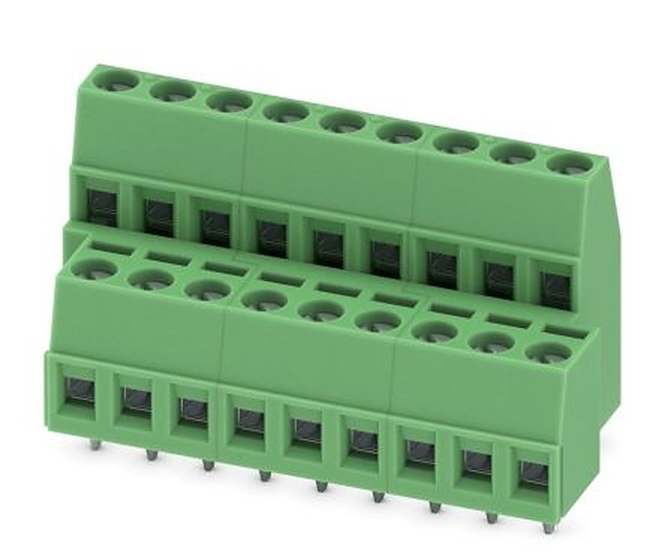 Phoenix Contact MKKDS 1.5/ 9-5.08 Series PCB Terminal Block, 9 Contact(s), 5.08 mm Pitch, 2 Row