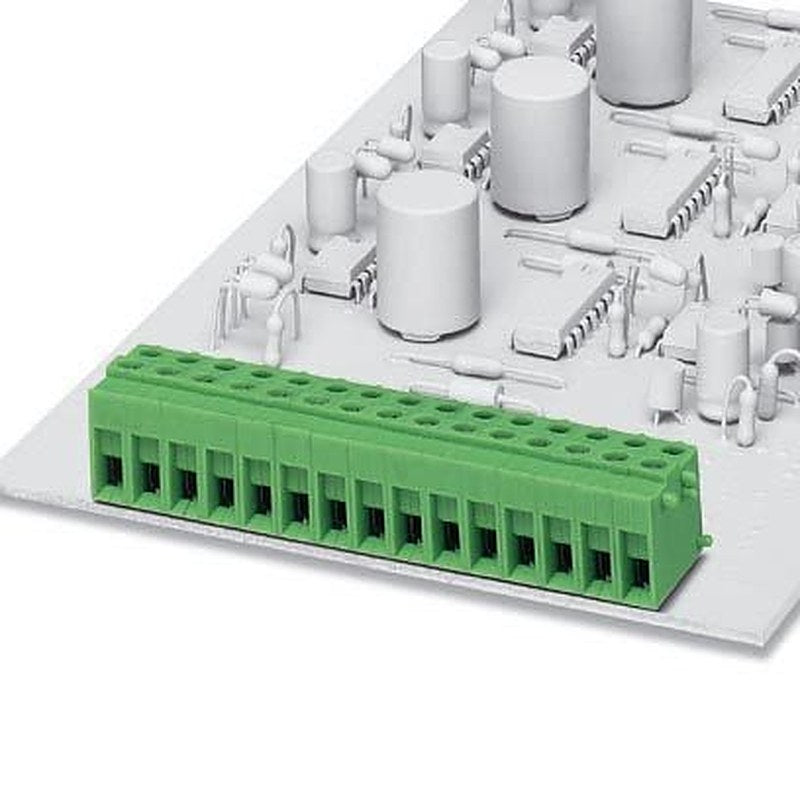 Phoenix Contact KDS Series PCB Terminal Block, 1-Contact, 5 mm Pitch, Wave Soldering Mount, 1 Row
