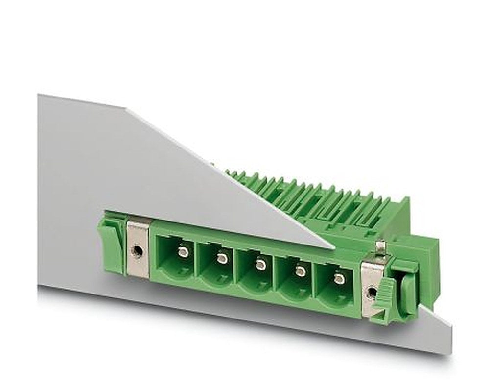 Phoenix Contact DFK-PC 6-16/ 5-GF-10.16 Series Pluggable Terminal Block, 5-Contact, 10.16 mm Pitch, 1 Row, 1701566