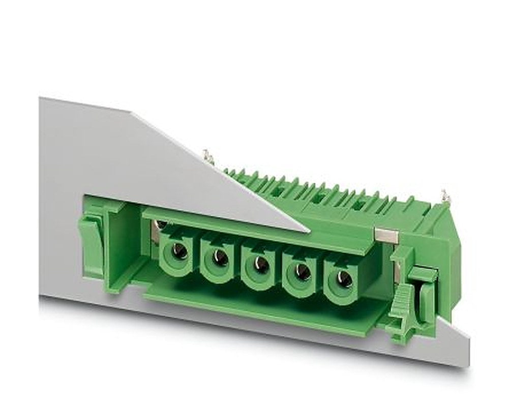 Phoenix Contact DFK-IPC 16/ 6-GF-SH-10.16 Series Pluggable Terminal Block, 6-Contact, 10.16 mm Pitch, 1 Row, 1703014