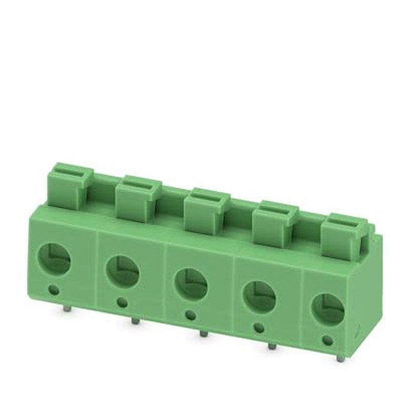 Phoenix Contact PTS Series PCB Terminal Block, 5-Contact, 7.5 mm Pitch, Wave Soldering Mount, 1 Row