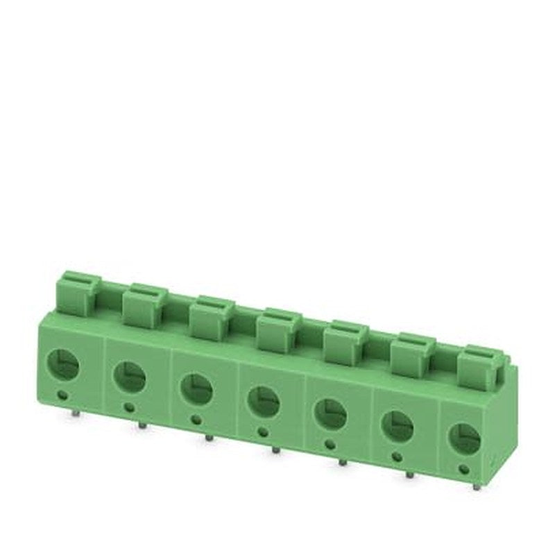 Phoenix Contact PTS Series PCB Terminal Block, 7-Contact, 7.5 mm Pitch, Wave Soldering Mount, 1 Row