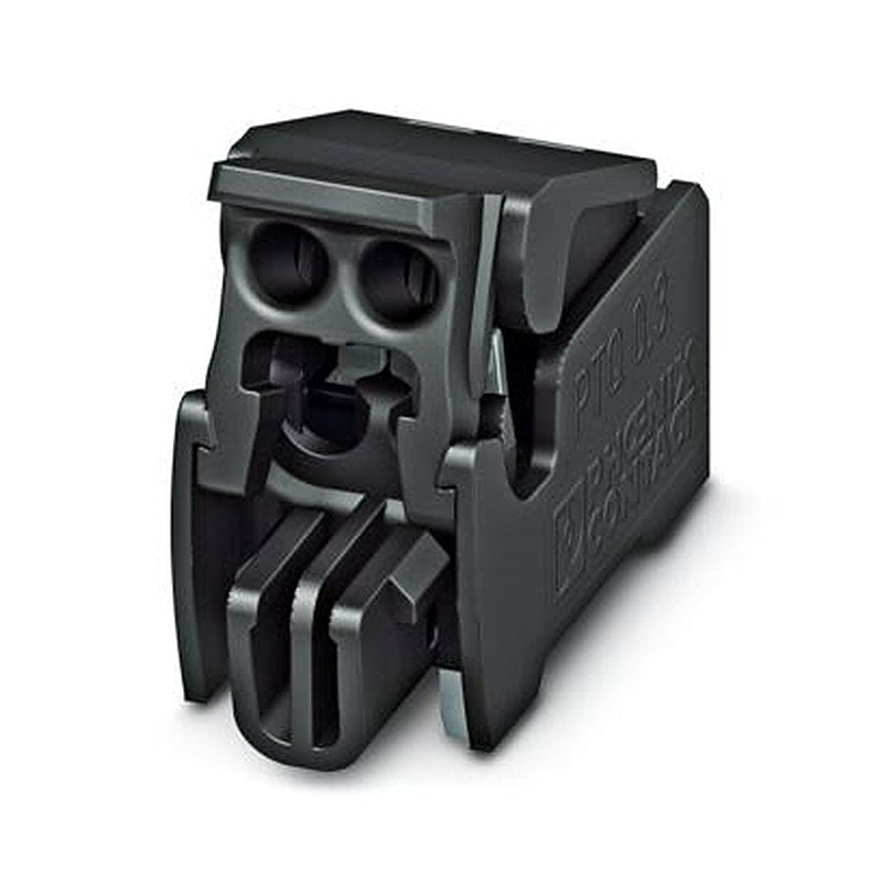 Phoenix Contact PTQ Series PCB Terminal Block, 2-Contact, 2.5 mm Pitch, Wave Soldering Mount, 1 Row