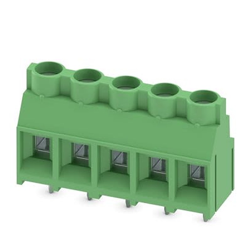 Phoenix Contact MKDS 5 Series PCB Terminal Block, 5-Contact, 7.62 mm Pitch, Wave Soldering Mount, 1 Row