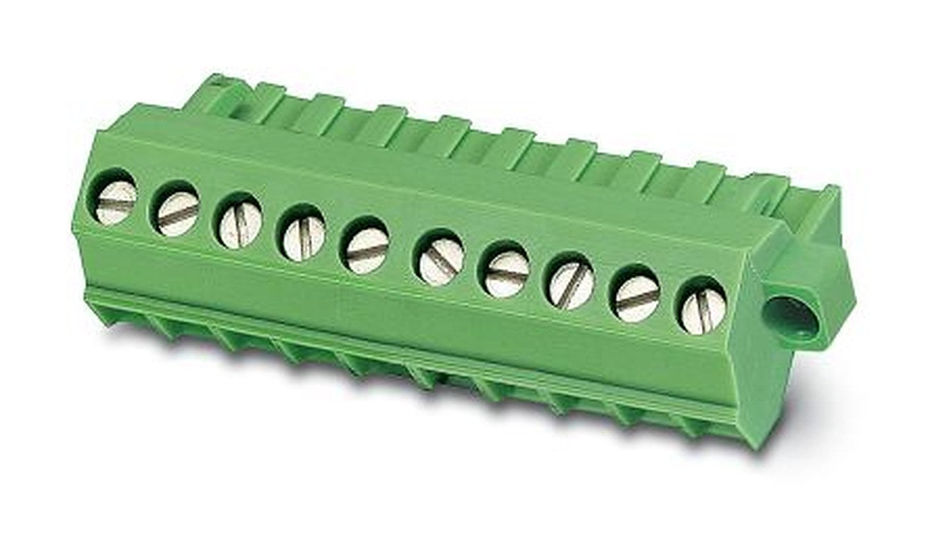 Phoenix Contact SMSTB 2.5/22-STF-5.08 Series Pluggable Terminal Block, 22-Contact, 5.08 mm Pitch, 1 Row, 1705300