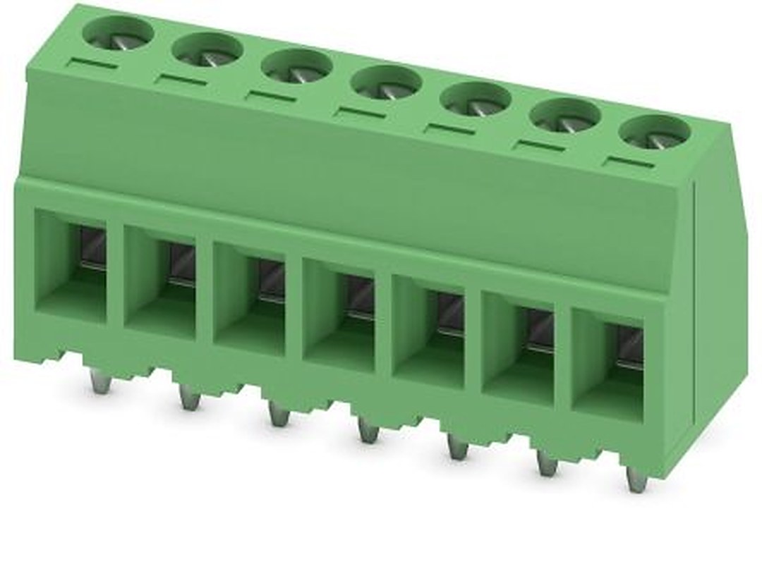 Phoenix Contact MKDSD 1.5/7-3.81 Series Horizontal PCB Terminal Block, 7 Contact(s), 3.81 mm Pitch, 1 Row