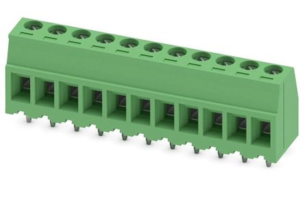 Phoenix Contact MKDSD 1.5/11-3.81 Series Horizontal PCB Terminal Block, 11 Contact(s), 3.81 mm Pitch, 1 Row