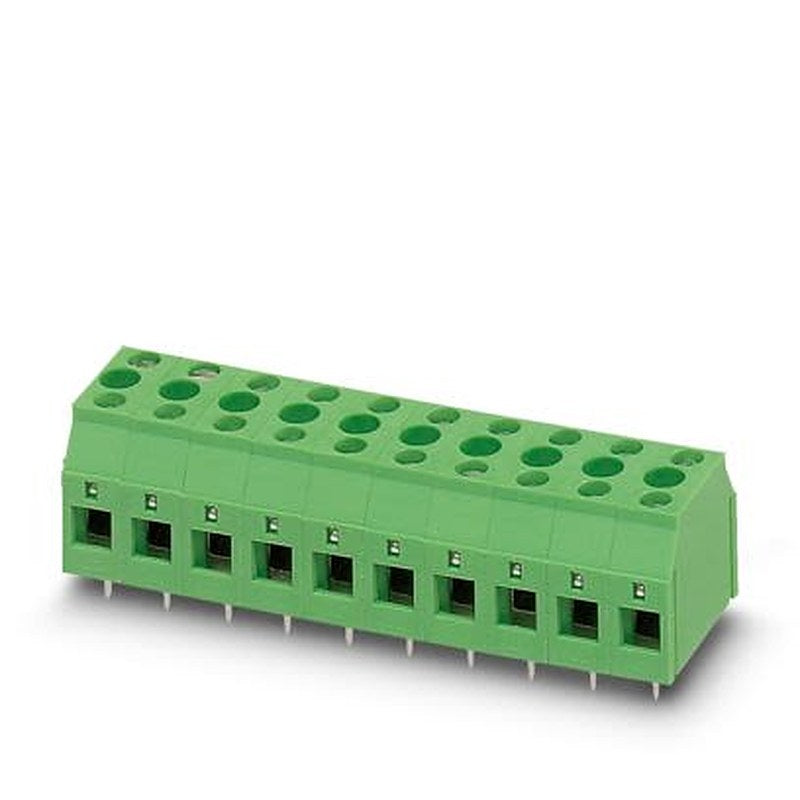 Phoenix Contact KDSP 4 Series PCB Terminal Block, 6-Contact, 7.5 mm Pitch, Wave Soldering Mount, 1 Row