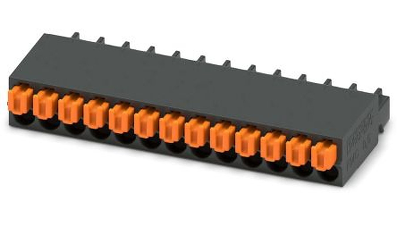 Phoenix Contact FMC 0.5/13-ST-2.54 C2 Series PCB Terminal Block, 13-Contact, 2.54 mm Pitch, 1 Row, 1706230