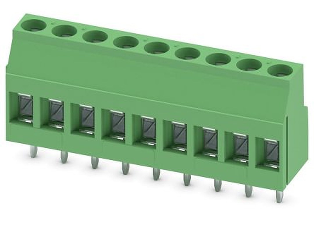Phoenix Contact MKDS 3/9-5.08 Series Horizontal PCB Terminal Block, 9 Contact(s), 5.08 mm Pitch, 1 Row