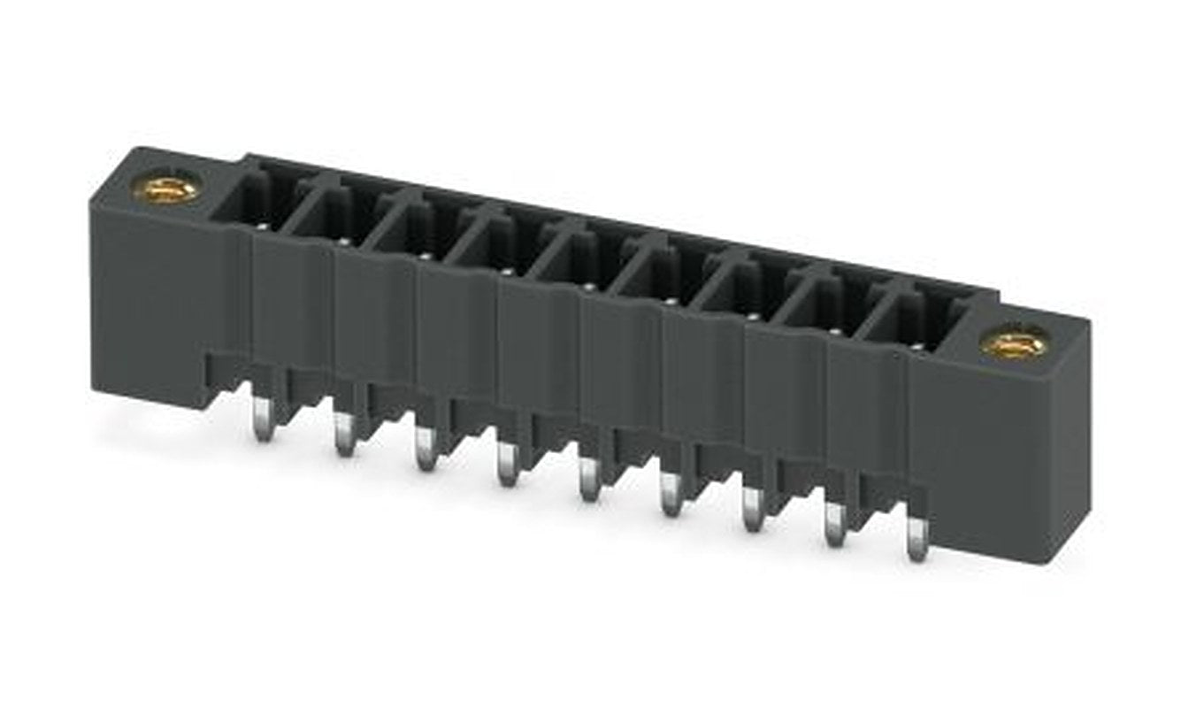 Phoenix Contact MCV 1.5/ 9-GF-3.81 P26 THR Series Pluggable Terminal Block, 9-Contact, 3.81 mm Pitch, 1 Row, 1707706