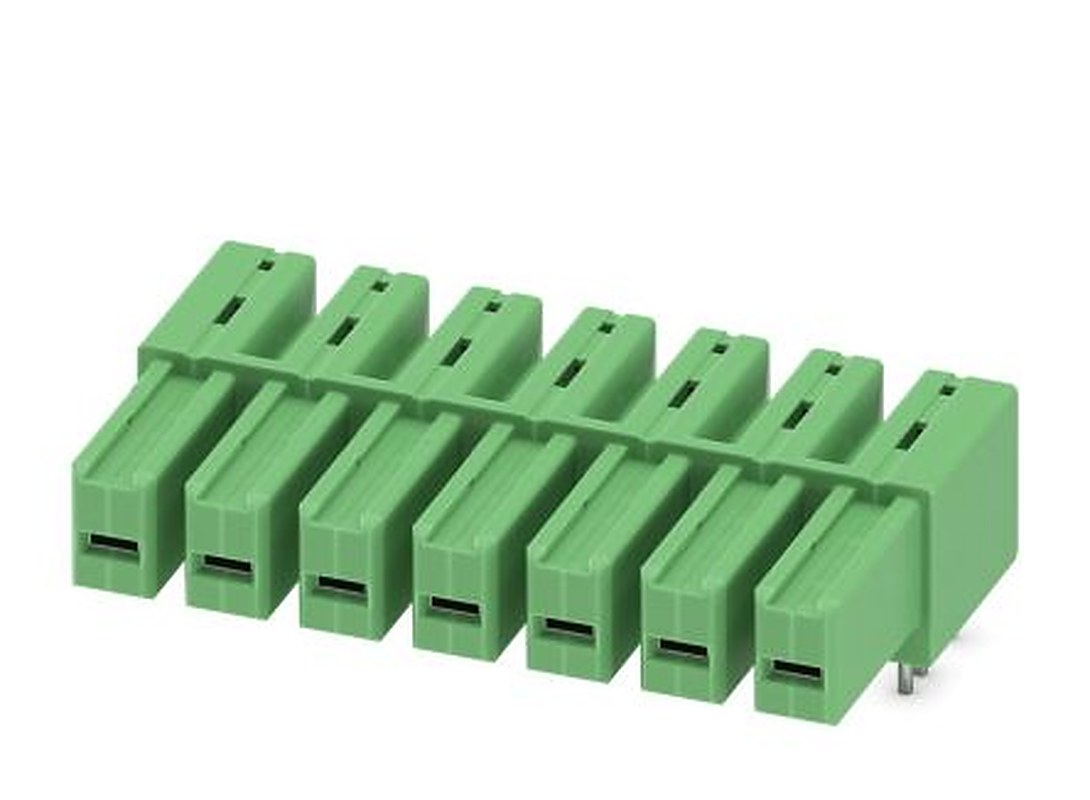 Phoenix Contact IPC 5/ 7-G-7.62 Series Pluggable Terminal Block, 7-Contact, 7.62 mm Pitch, 1 Row, 1708433
