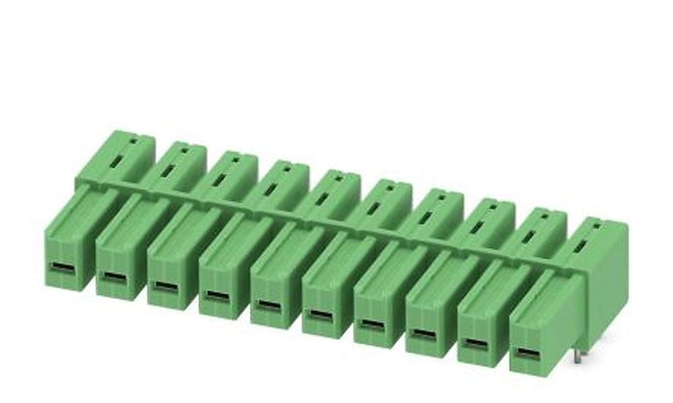Phoenix Contact COMBICON Series Pluggable Terminal Block, 10-Contact, 7.62 mm Pitch, 1 Row, 1708462