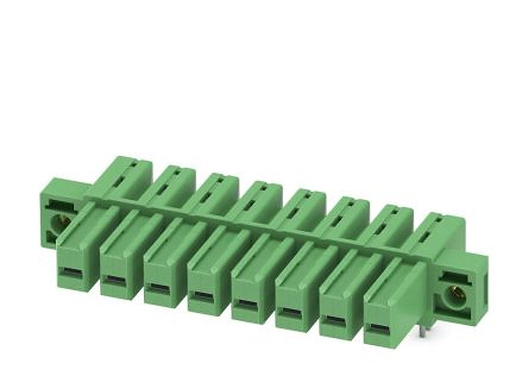 Phoenix Contact IPC 5/ 8-GF-7.62 Series Pluggable Terminal Block, 8-Contact, 7.62 mm Pitch, 1 Row, 1708556