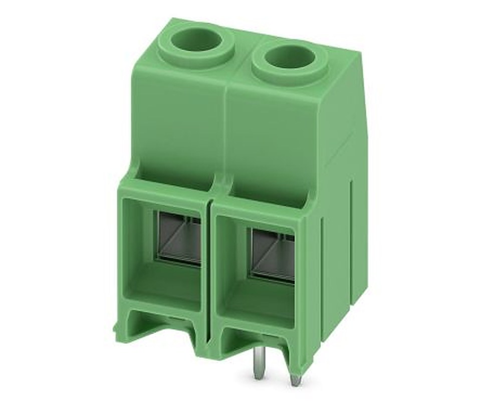 Phoenix Contact MKDS 10 HV/ 2-ZB-10.16 Series PCB Terminal Block, 2 Contact(s), 10.16 mm Pitch, 1 Row