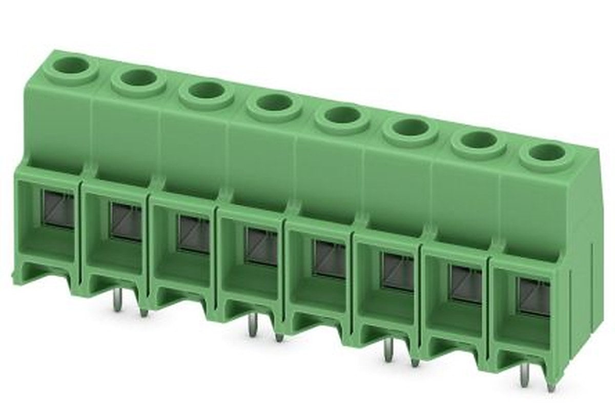 Phoenix Contact MKDS 10 HV/ 8-ZB-10.16 Series PCB Terminal Block, 8 Contact(s), 10.16 mm Pitch, 1 Row