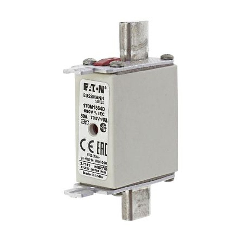 Eaton 50A Fuse 79 mm x 51 mm x 21 mm 690V ac