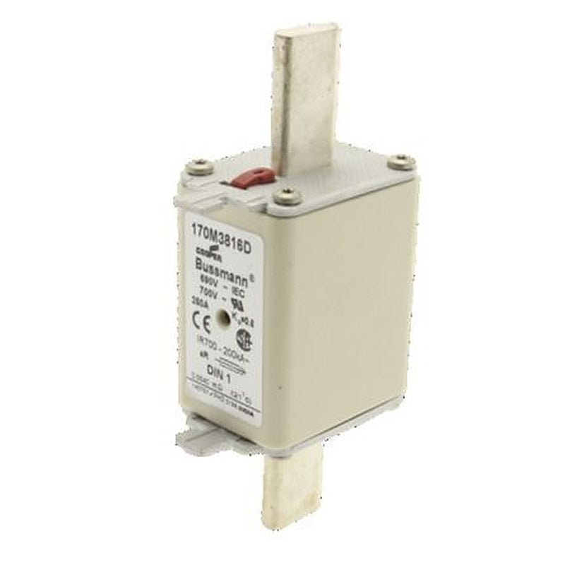 Eaton 250A Centred Tag Fuse NH1 690V ac