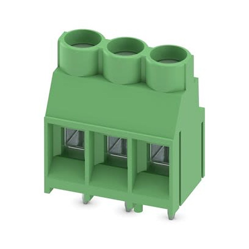 Phoenix Contact MKDSV 5 Series PCB Terminal Block, 3-Contact, 6.35 mm Pitch, Wave Soldering Mount, 1 Row