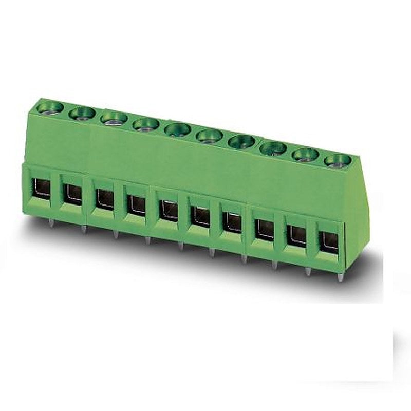 Phoenix Contact MKDS Series PCB Terminal Block, 6-Contact, 5.08 mm Pitch, Through Hole, 1 Row