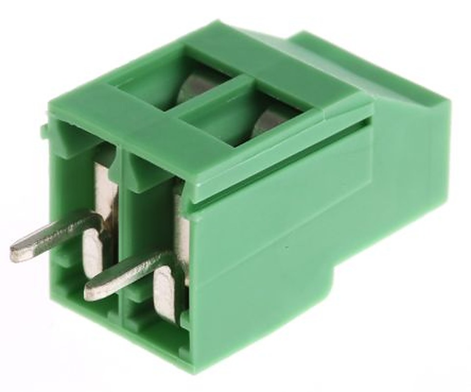 Phoenix Contact MKDS 3/2 Series PCB Terminal Block, 2-Contact, 5 mm Pitch, 1 Row, 1711026