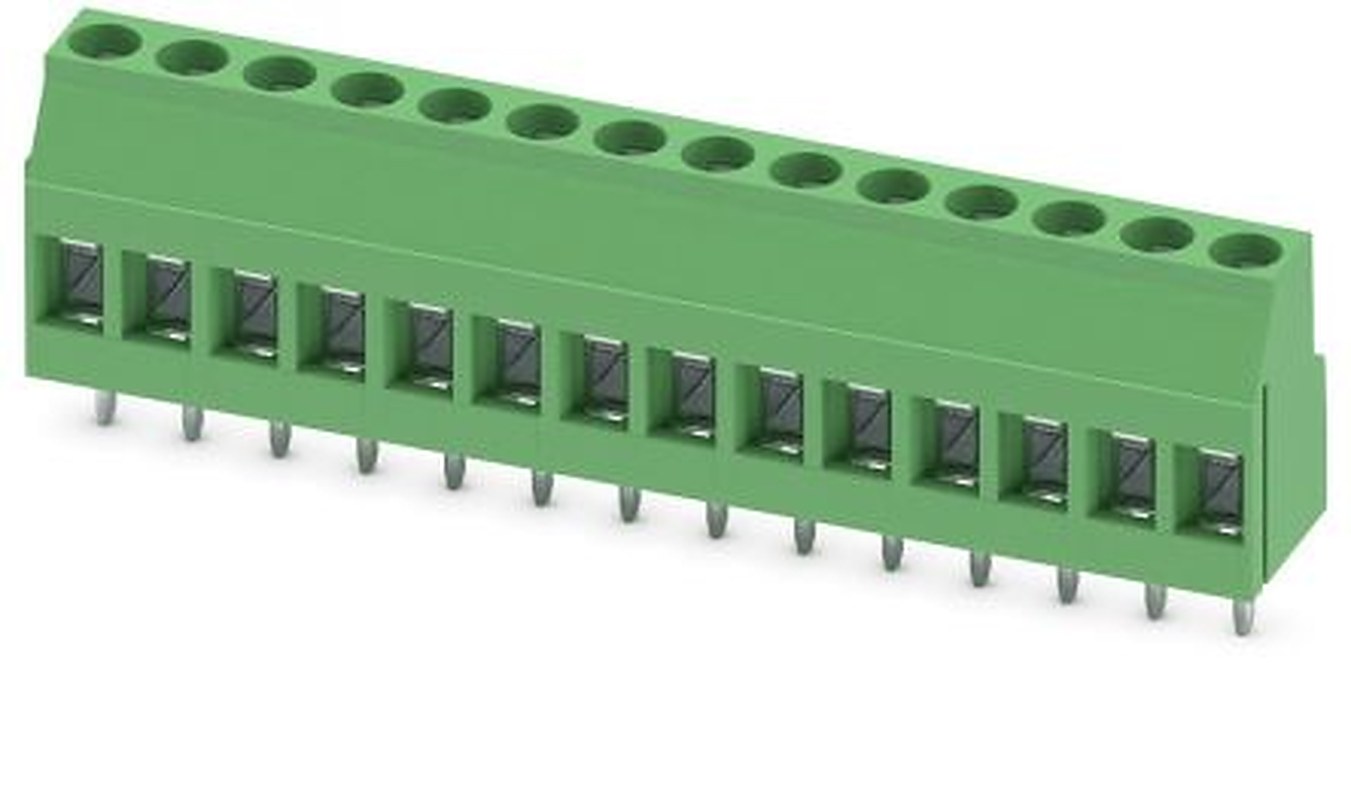 Phoenix Contact MKDS 3/14 Series PCB Terminal Block, 14-Contact, 5 mm Pitch, 1 Row, 1711673