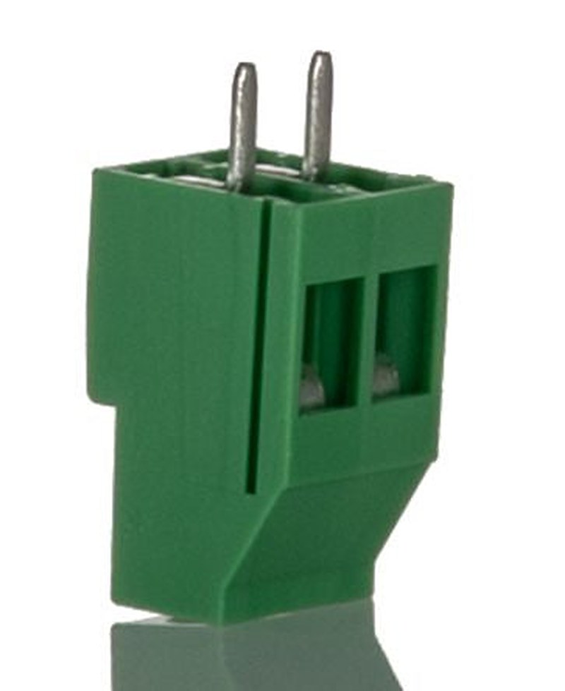 Phoenix Contact MKDS 3/2-5.08 Series Straight PCB Terminal Block, 2 Contact(s), 5.08 mm Pitch, 1 Row